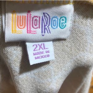 LuLaRoe Skirts - LuLaRoe 2XL Mustard Yellow Geometric Shapes Skirt LuLaRoe Skirts - LuLaRoe 2XL Mustard Yellow Geometric Shapes Skirt